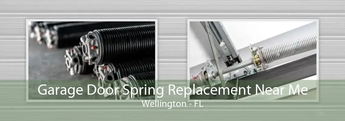 Garage Door Spring Replacement Near Me Wellington - FL